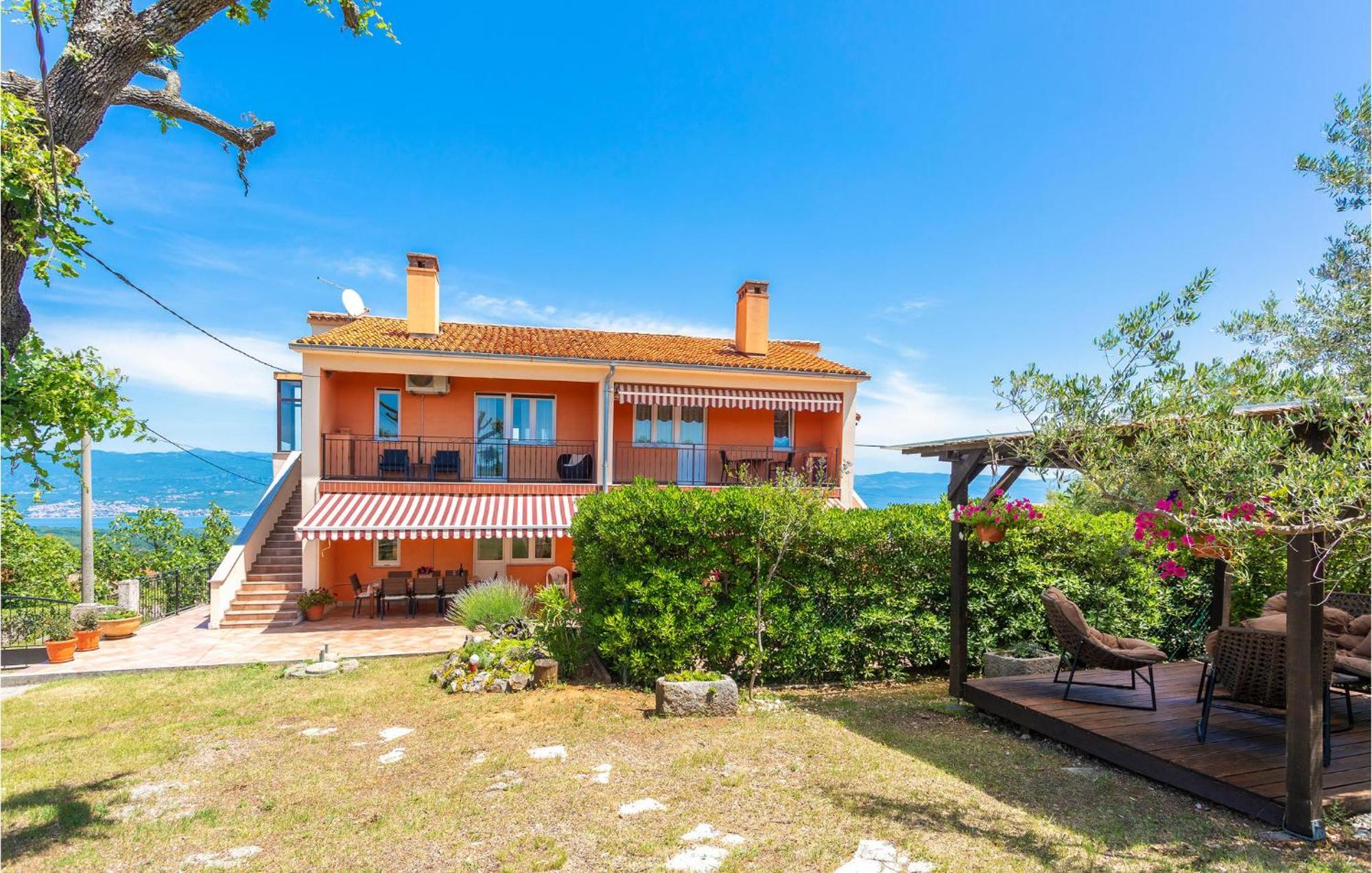 Nice Home In Risika With House Sea View Exterior photo